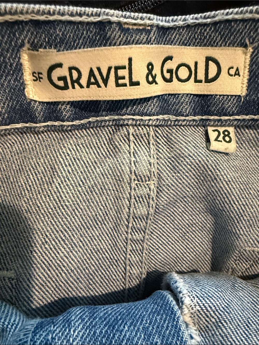 Classic High-Waist Straight Leg Jeans - Medium Blue - Picture 2 of 3